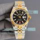 AAA copy Rolex Datejust II Emerald Dial Citizen 8215 Two-tone Jubilee watch (2)_th.jpg